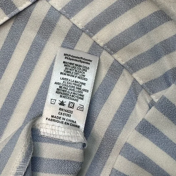 bishop + young White and Blue Tie Front Sundress - Picture 11 of 11